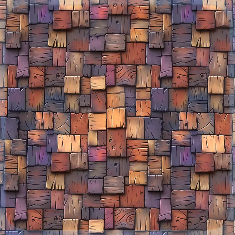 Stylized Wood Seamless Texture