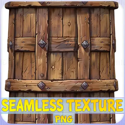 Texture sans couture en bois stylisé