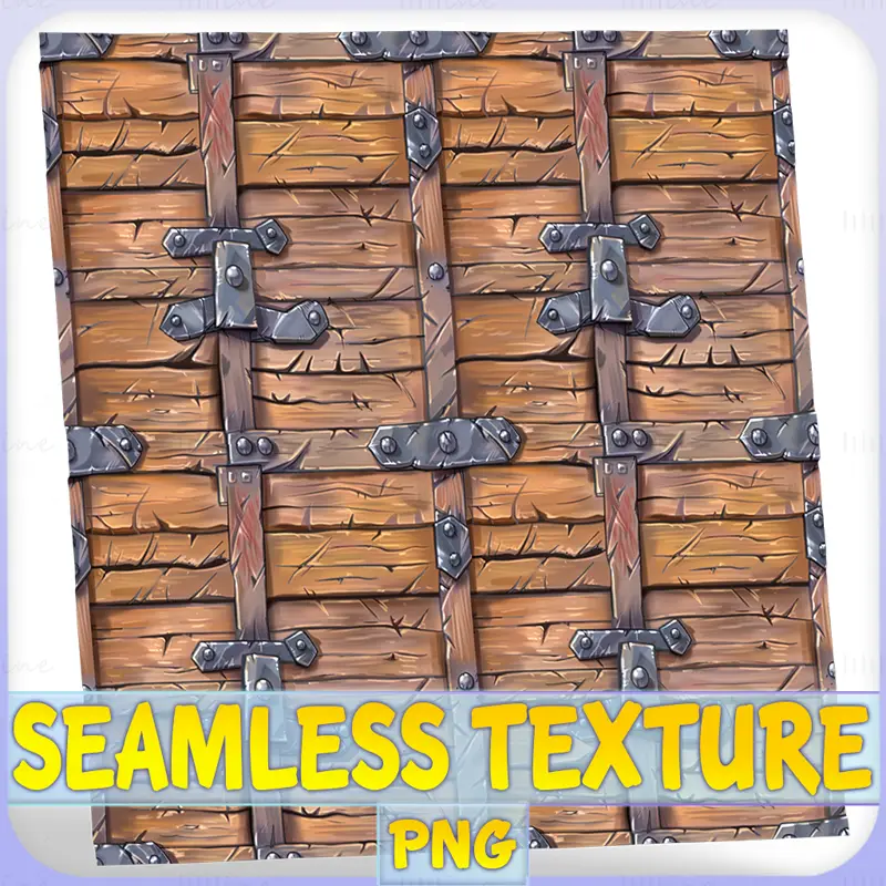 Stylized Wood Seamless Texture