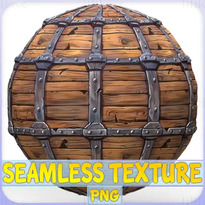 Stylized Wood Seamless Texture