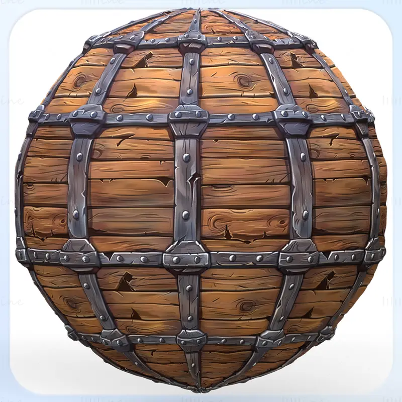 Stylized Wood Seamless Texture