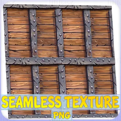 Stylized Wood Seamless Texture