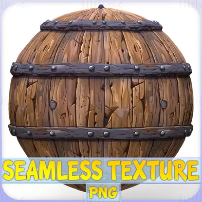 Stylized Wood Seamless Texture