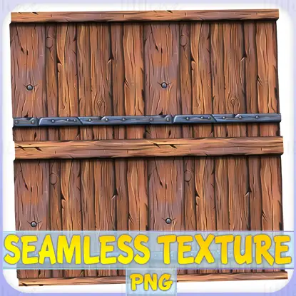 Stylized Wood Seamless Texture