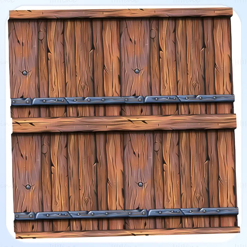 Stylized Wood Seamless Texture