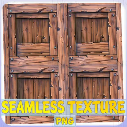 Stylized Wood Seamless Texture