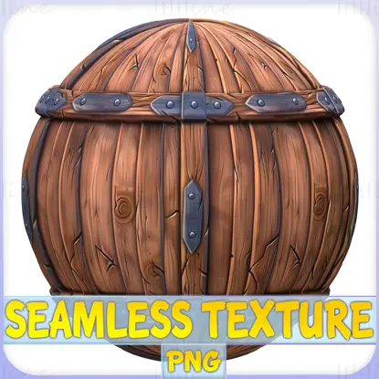 Stylized Wood Seamless Texture