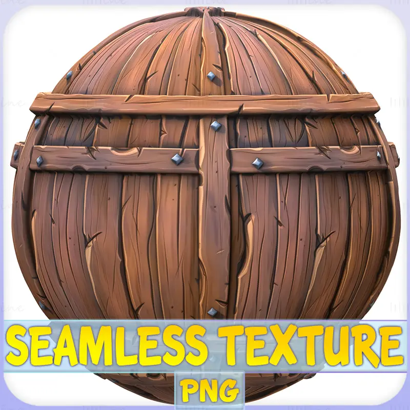 Stylized Wood Seamless Texture