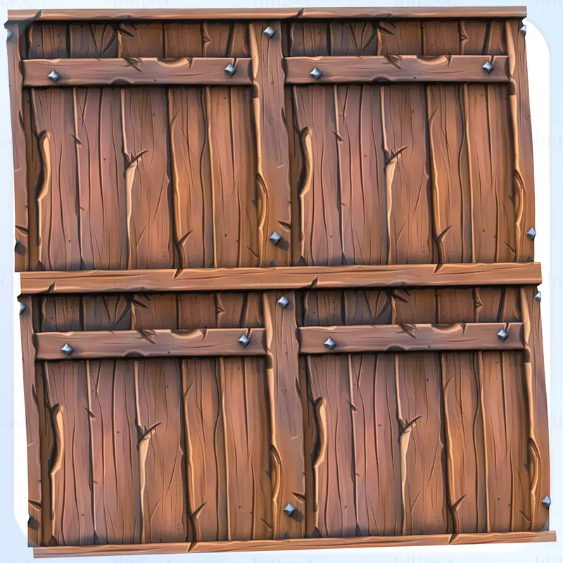 Stylized Wood Seamless Texture