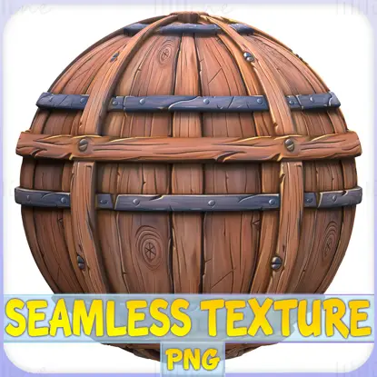 Stylized Wood Seamless Texture