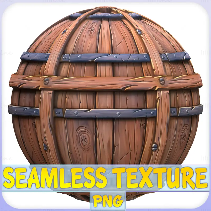 Stylized Wood Seamless Texture