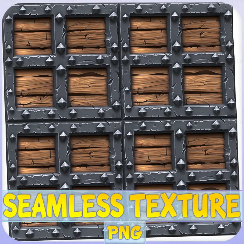 Stylized Wood Seamless Texture