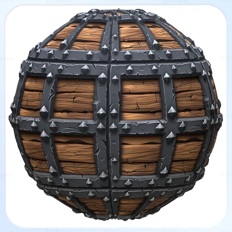 Stylized Wood Seamless Texture