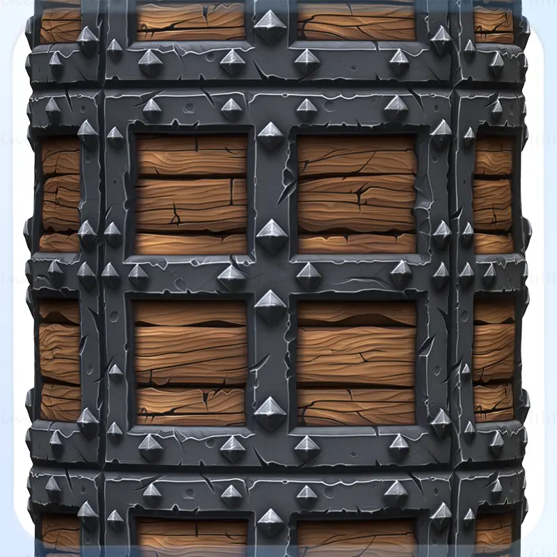 Stylized Wood Seamless Texture