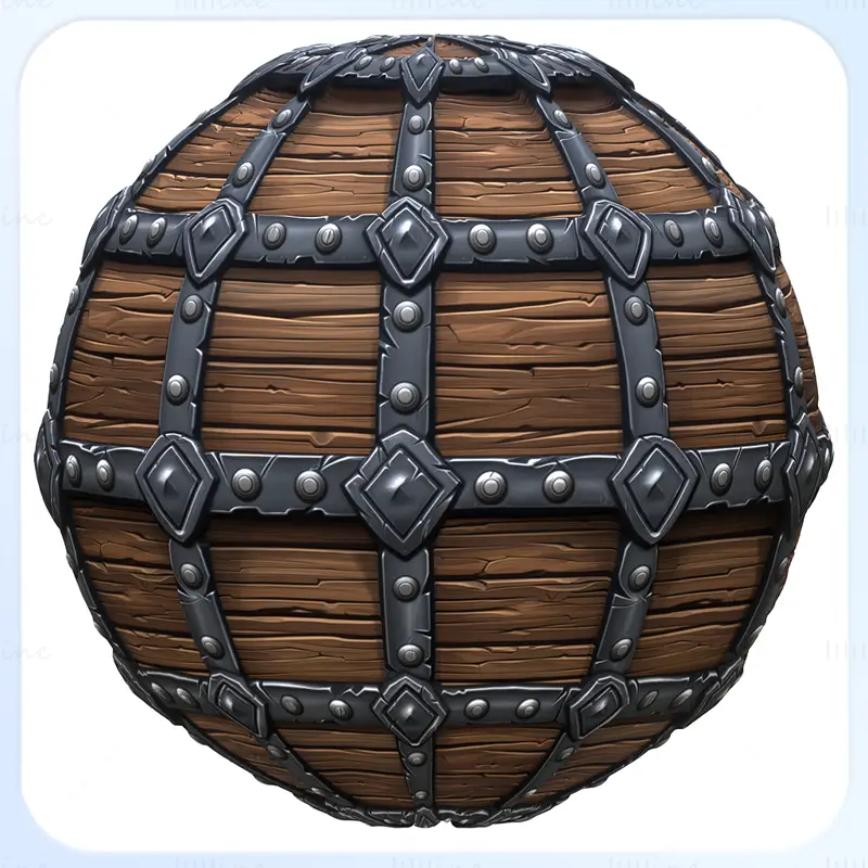 Stylized Wood Seamless Texture