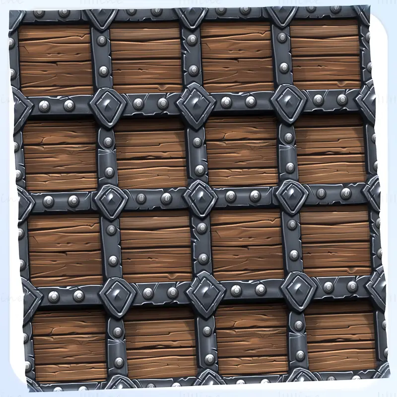 Stylized Wood Seamless Texture