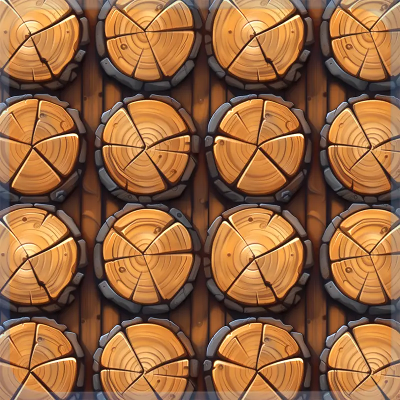 Stylized Wood Seamless Texture