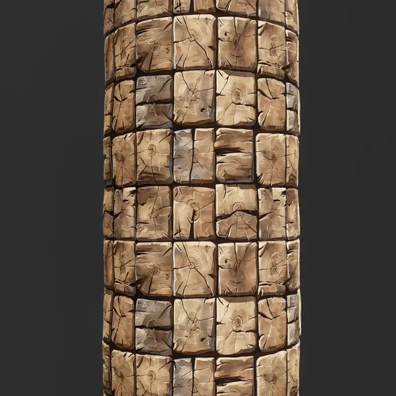 Stilizált fa varrat nélküli textúrájú anyag