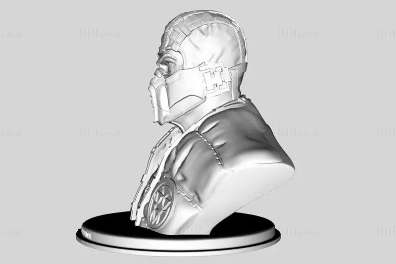 فایل STL مدل چاپ سه بعدی شخصیت ساب زیرو (مورتال کامبت)