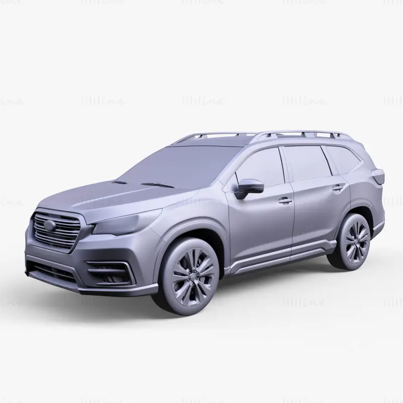 Subaru Ascent 2019 Car 3D Model