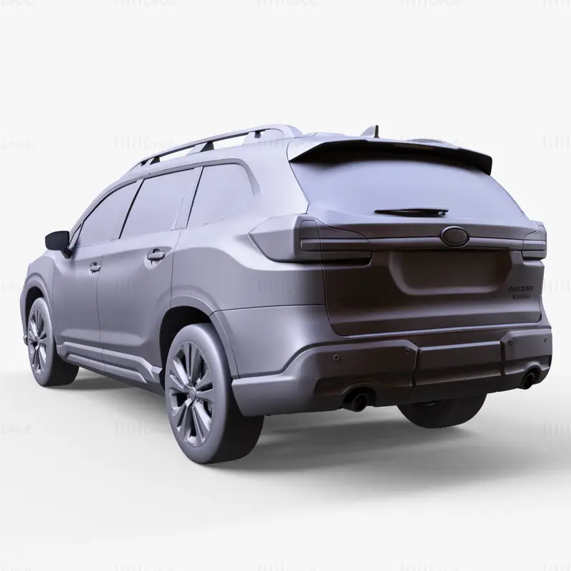 Subaru Ascent 2019 Car 3D Model