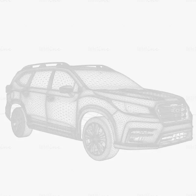 Subaru Ascent 2019 Car 3D Model