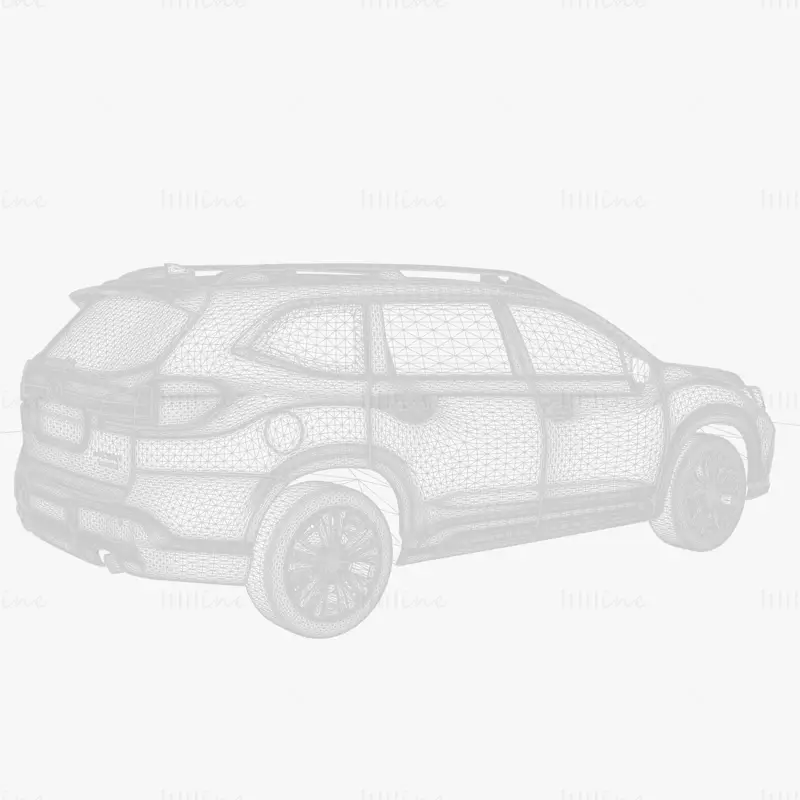 Subaru Ascent 2019 Car 3D Model