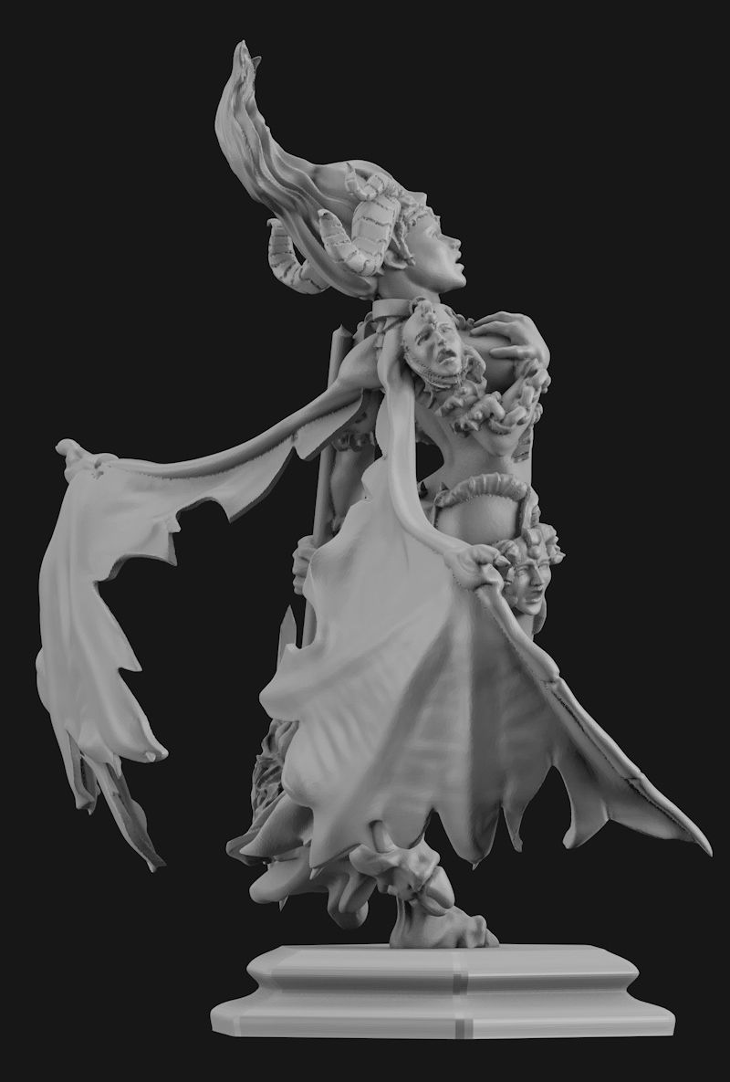 Succubus 3d Printing Model STL