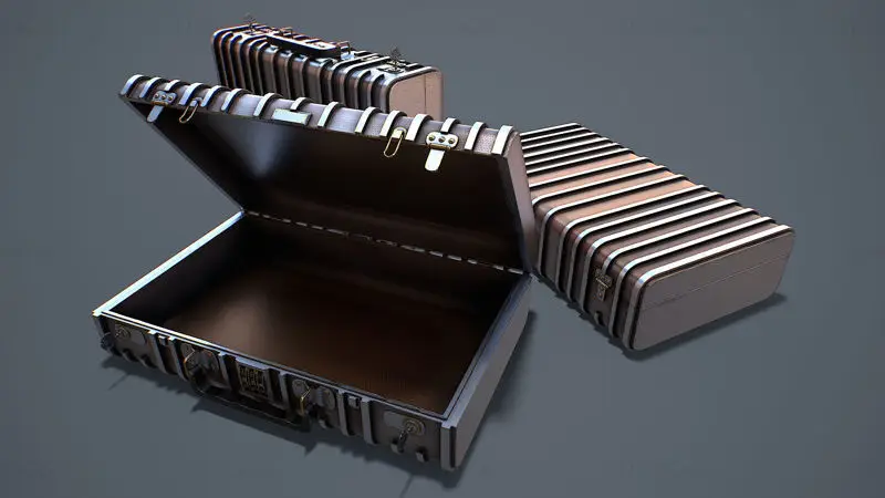 Suitcase 1 Safe 3D Model