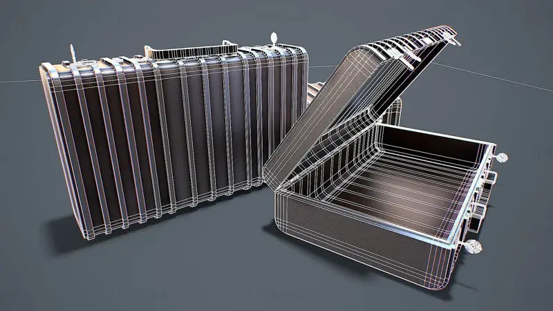 Suitcase 1 Safe 3D Model