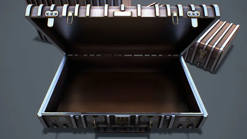 Suitcase 1 Safe 3D Model