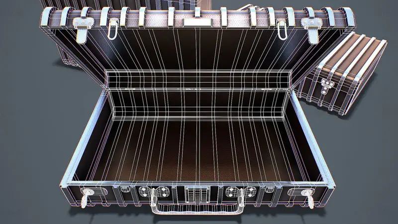 Suitcase 1 Safe Model 3D