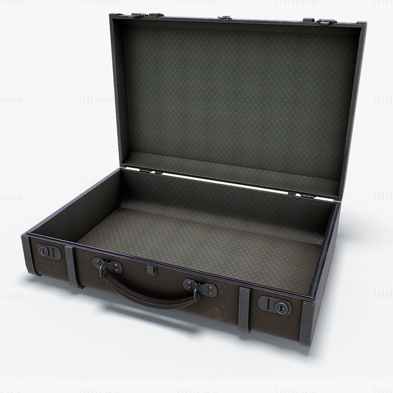 スーツケースの3Dモデル