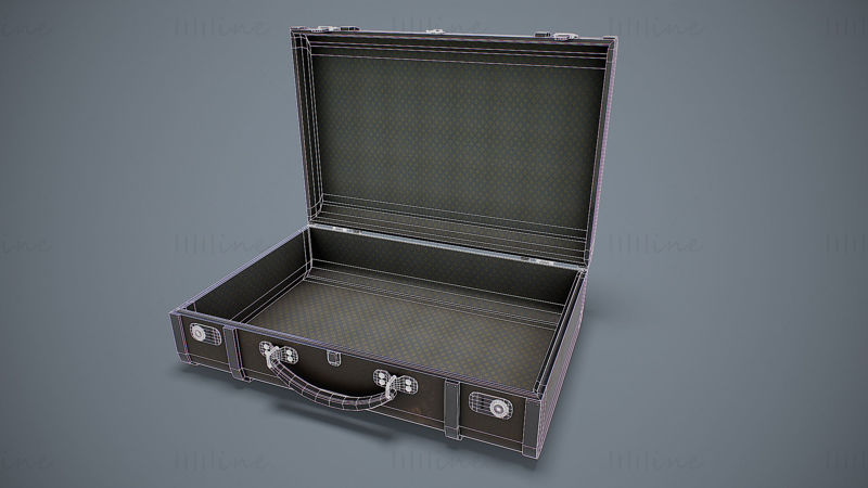 スーツケースの3Dモデル