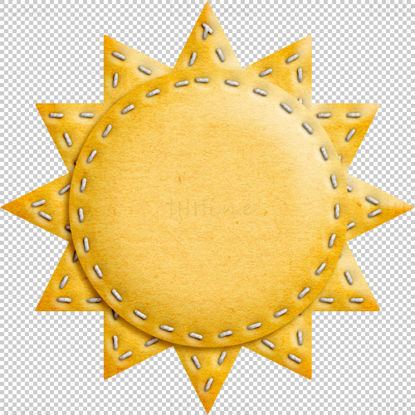 Sun cartoon sticker png