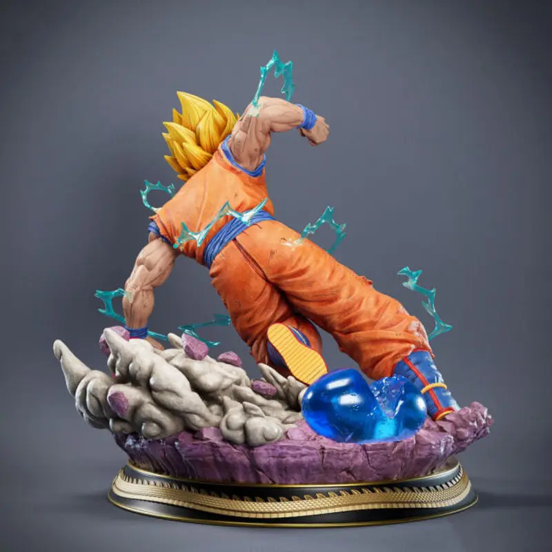 Super Saiyan 3 Goku 3D Impressão Modelo STL