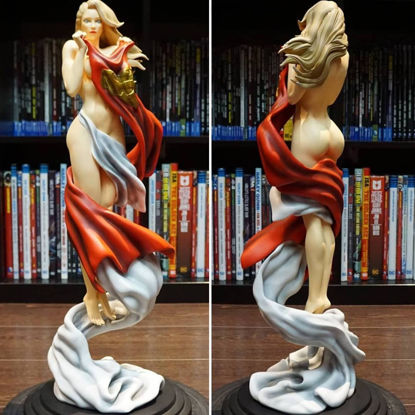 Modelo 3D de estatua sexy de Supergirl listo para imprimir STL