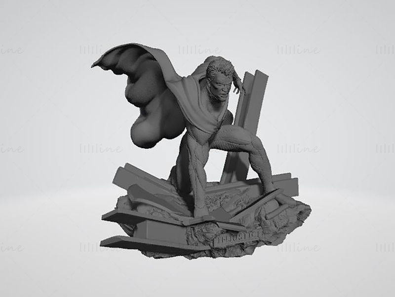 Modelo 3D de Superman listo para imprimir STL