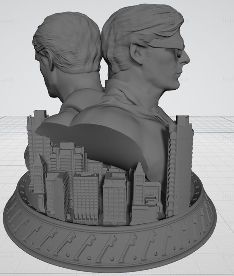 超人克拉克肯特3D打印模型STL