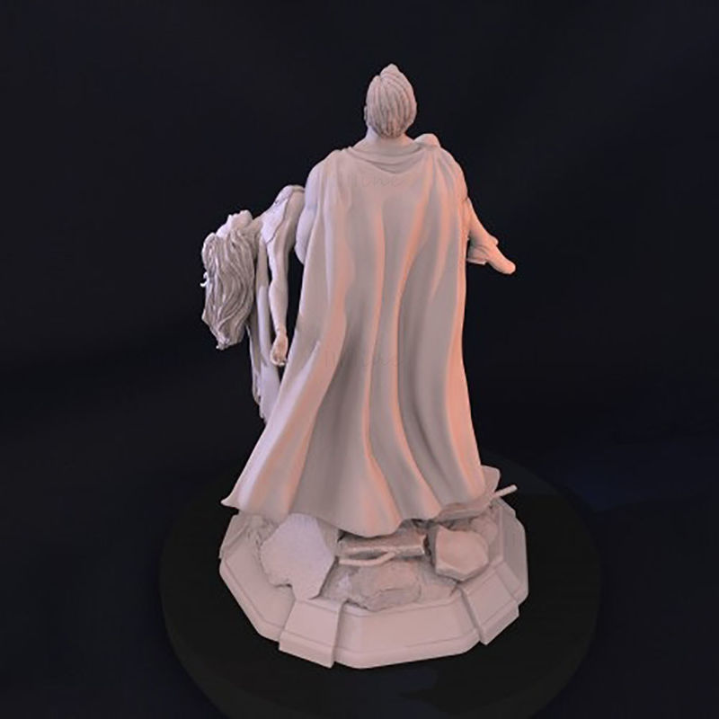 Superman Crisis 3D Model Ready to Print STL