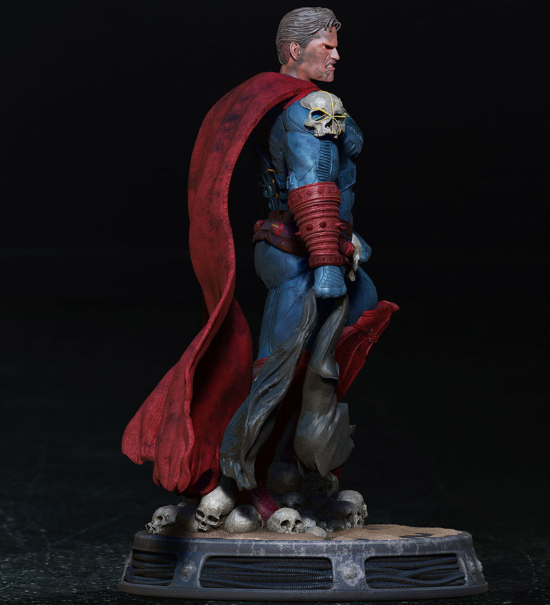 Superman Devil 3D Print Model STL