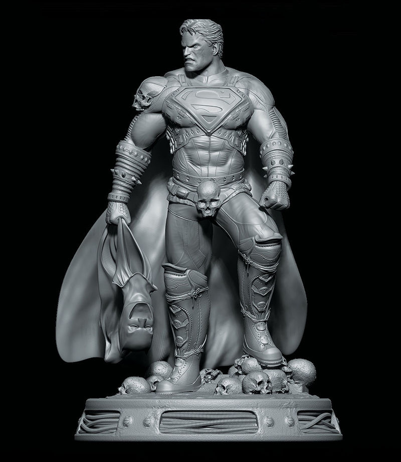 Superman Diablo Modelo de impresión 3D STL