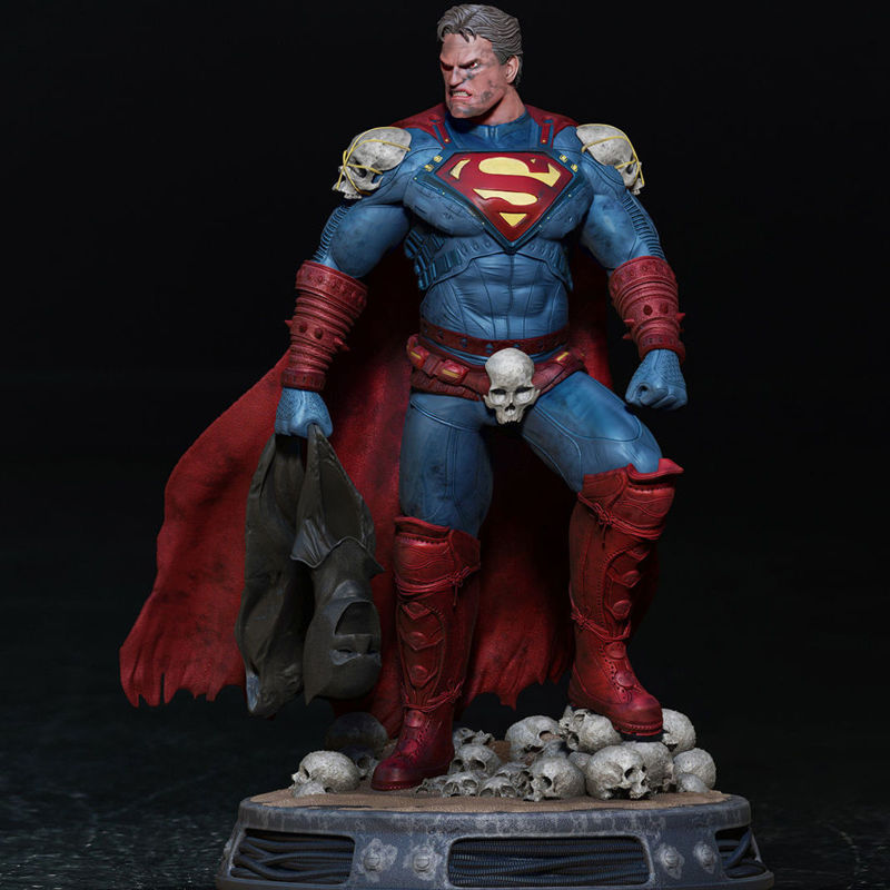 Superman Devil 3D Print Model STL