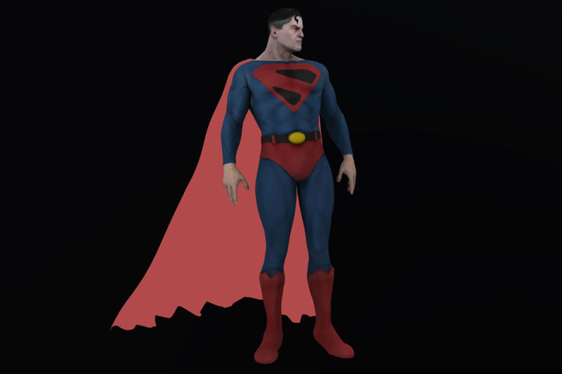 Figuras de Superman Modelo 3D Listo para Imprimir STL