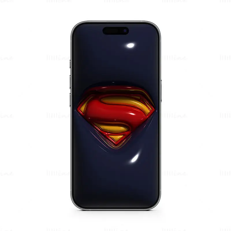 Superman logo Mobiltelefon Bakgrunn