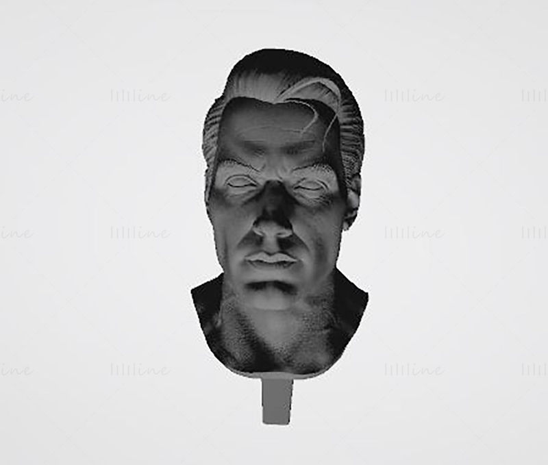 Superman Hombre de Acero Modelo de impresión 3D STL