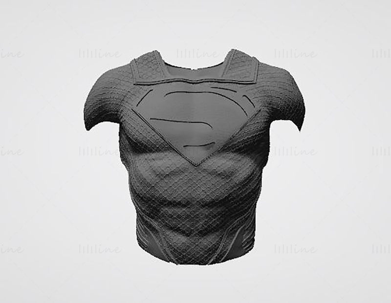 Superman Man of Steel Modèle d'impression 3D STL