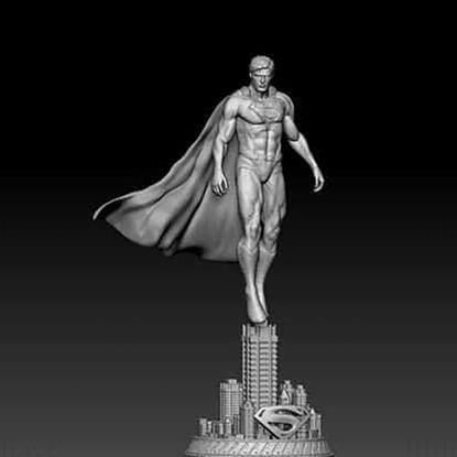 Superman Reeves Inspired Sculpt 3D Model Ready to Print