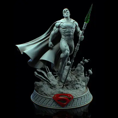 3Д модел статуе Супермена СТЛ