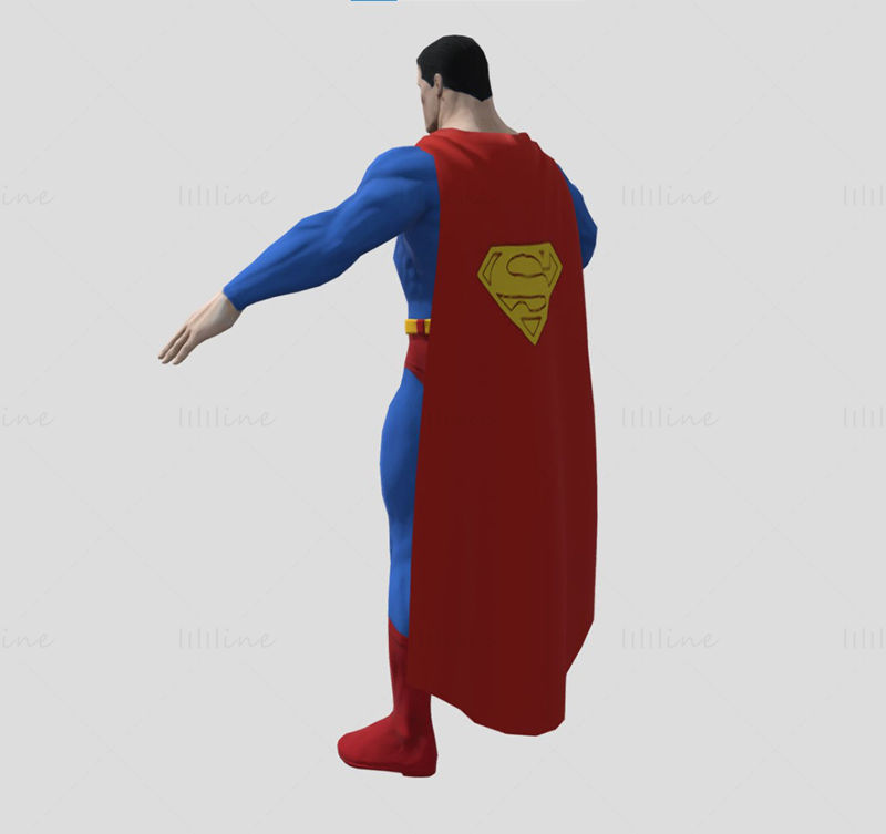 Superman Statues 3D Model Ready to Print STL